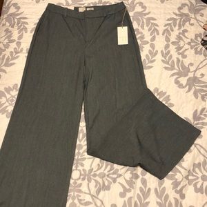 Wide-Leg Slacks
